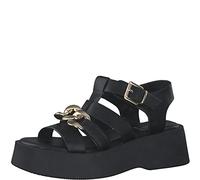s.Oliver Damen 5-5-28322-20 Sandale, Black, 36 EU