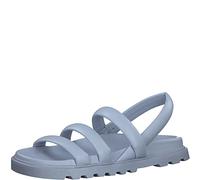 Sandalen in Glattleder-Optik 39 blau 6007738.597.39