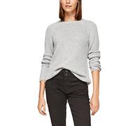 s.Oliver Damen 510.11.899.17.170.2102135 Pullover, 9400 grau, L