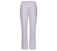 s.Oliver Pyjamahose RED LABEL – Baumwoll-Viskose, bordeaux-gestreift – Damen Gr. 40/42