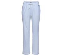 s.Oliver RED LABEL Pyjama-Hose Damen Baumwoll-Viskose-Mix, gestreift Blau Gr. 44/46