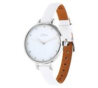 s.Oliver Damen Uhr Armbanduhr Leder SO-3455-LQ