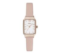 s.Oliver Damen Analog Quarz Uhr mit Leder Armband SO-3820-LQ