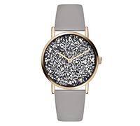 s.Oliver Damen Analog Quarz Uhr mit Leder Armband SO-3821-LQ