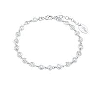 s.Oliver Armband aus 925 Sterling Silber mit Zirkonia silber, weiß