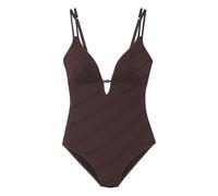 S.OLIVER Badeanzug Damen braun Gr.38 Cup C/D