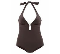 S.OLIVER Damen Badeanzug braun Gr.38 Cup C/D