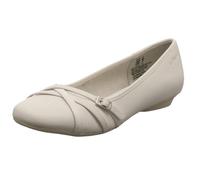 s.Oliver Damen Ballerinas mit Riemchen Elegant, Weiß (White), 39 EU