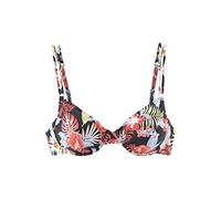 s.Oliver Damen Bikini Oberteil Black-Print 42 / D