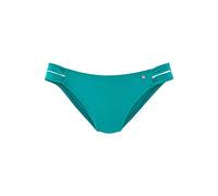 s.Oliver Damen Bikinihose straps JPF - 31 343618, Einfarbig, Gr. 38, Türkis (Türkis 30)