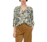 s.Oliver Damen Bluse 3/4 Arm Blue Green 36