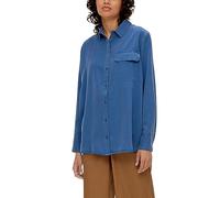 s.Oliver Damen Bluse Langarm Blue 34