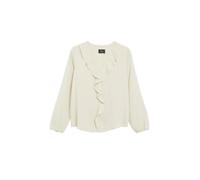 s.Oliver Damen Bluse - Regular Fit, V-Ausschnitt, Chiffon, leicht gefüttert - Für Business & besondere Anlässe