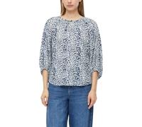 s.Oliver - Bluse blau/beige - Gr. - 42