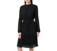 s.Oliver Damen Blusenkleid aus Chiffon Blusenkleid aus Chiffon, 9999 schwarz, 38