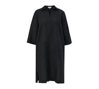 Blusenkleid aus Leinen 34 schwarz