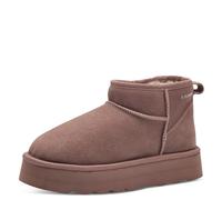 s.Oliver Damen Boots aus Leder Gefüttert, Rosa (Old Rose), 38 EU