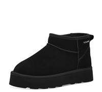 s.Oliver Damen Boots aus Leder Gefüttert, Schwarz (Black), 41 EU
