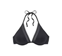 S.OLIVER Bügel-Bikini-Top Damen schwarz Gr.42 Cup C