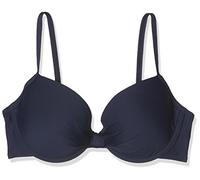 s.Oliver Damen Bügel-Top JPF-29 Bikinioberteil, Blau (Marine 24), 38 (Herstellergröße: 38D)