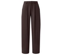 s.Oliver Damen Bundfaltenhose - Wide Leg, Twill, mit Eingrifftaschen