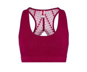 s.Oliver Damen Bustier mit Spitze & Racerback