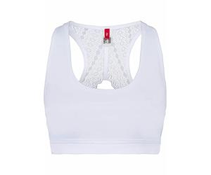 s.Oliver Damen Bustier mit Spitze & Racerback