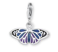s.Oliver Damen-Charm 925 Sterling Silber Schmetterling Länge ca. 11 mm 393379