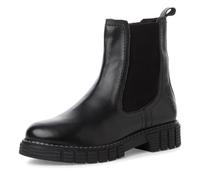 s.Oliver Damen Chelsea Boots aus Leder Gefüttert, Schwarz (Black), 38 EU