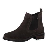 s.Oliver Damen Chelsea Boots aus Leder mit Blockabsatz, Braun (Brown), 40 EU