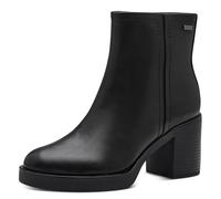 s.Oliver Damen Chelsea Boots mit Blockabsatz Elegant, Schwarz (Black), 39 EU