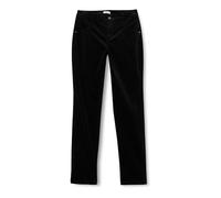 s.Oliver Damen Cord-Hose, Relaxed Fit Black, 36