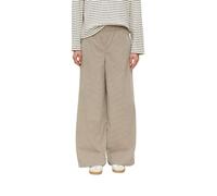 s.Oliver Damen Hose Weiche Cord-Hose 2182670.9625.38_REG Wide Leg Elastikbund Braun 38/REG