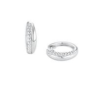 s.Oliver Damen-Creolen 15 mm 925 Silber rhodiniert - 2015172