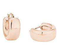 s.Oliver Damen Creolen 2028467 Edelstahl Rose IP