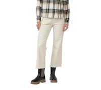 s.Oliver Damen Cropped Jeans Hose Cropped Jeans/Slim Fit/Mid Rise/Flared Leg/Fransensaum