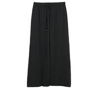Wide-Leg-Hose aus gecrêptem Viskosemix 40 schwarz 2180741.9999.40
