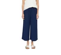Strukturierte Culotte mit Elastikbund 40 blau 2182253.5748.40