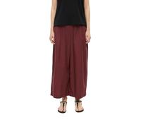 Leichte Culotte aus Popeline mit Falten 44 rot 2179383.3903.44