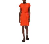 s.Oliver Damen Damen Kleid mit Bindeband aus Viskose, 2550 orange, 36