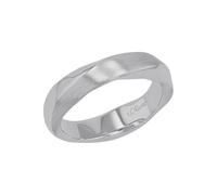 s.Oliver Damen-Damenring Edelstahl 58, Silber 32024543