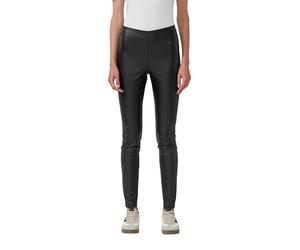 s.Oliver Damen Fake Leather Leggings Weiche Stretch-Leggings aus Kunstleder