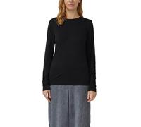 s.Oliver Damen Feines Longsleeve aus Viskosestretch im Slim Fit Langarmshirt meliert (1er Pack)