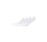 Füßlinge S.OLIVER "Füßlinge 4er Pack" Gr. 35/38, weiß (white) Damen Socken (58245762-35) white