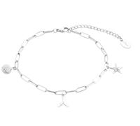 s.Oliver Fußkette Damen silber, 27