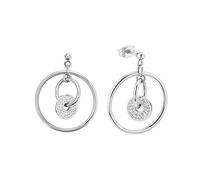 s.Oliver Damen-Hängeohrringe Edelstahl Kristall 2022666