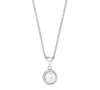 s.Oliver Damen Halskette 2022755 Süßwasserzuchtperle Zirkonia Silber