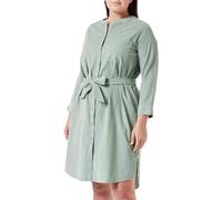 Cordkleid S.OLIVER Gr. 42, N-Gr, grün (green) Damen Kleider Freizeitkleider mit Seitenschlitzen (30547604-42)