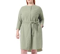 s.Oliver Damen Hemdblusenkleid aus Cord Green 46