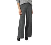 Viskosemix-Hose mit Extra Wide Leg und Reißverschluss 42/REG blau 2173652.59W2.42_REG